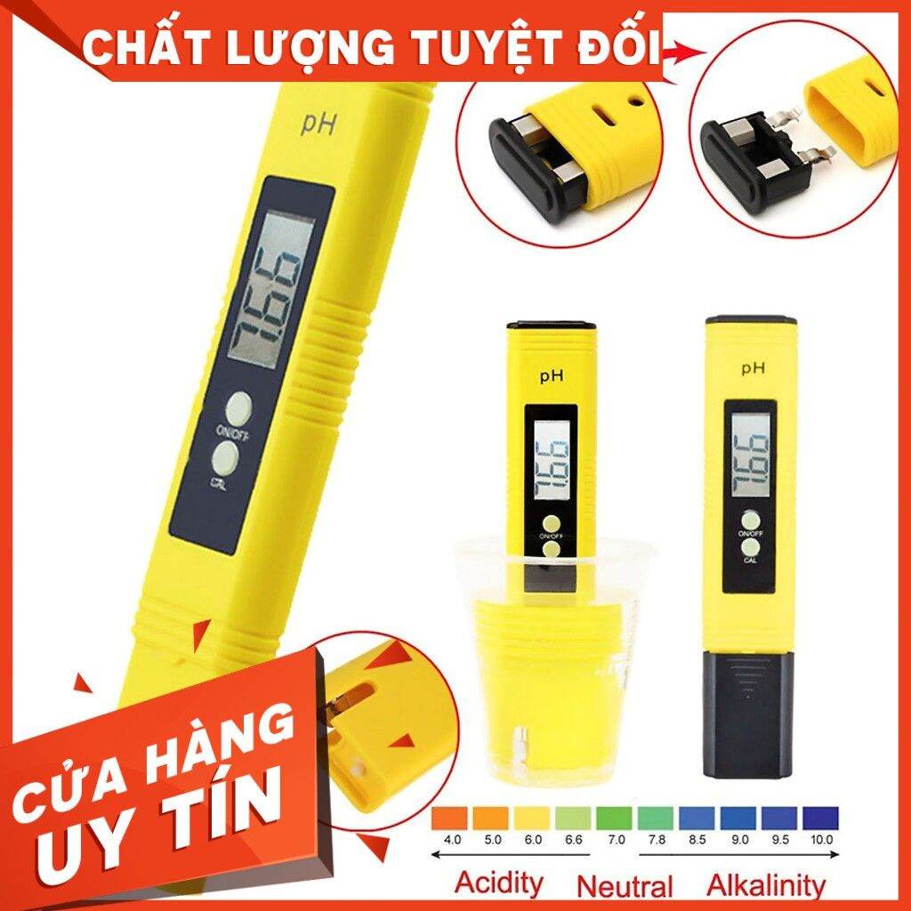 0bút đo ph của nước ph- hồ cá - guppy xanh