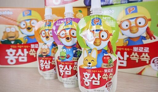 [HCM] 1 gói Nước Hồng s&acircm pororo giao ngẫu nhiên của H&agraven Quốc