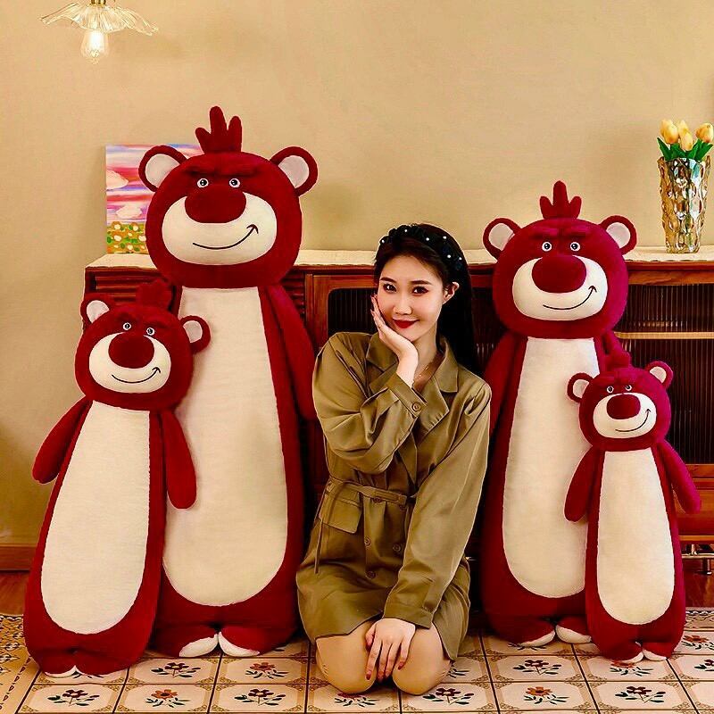 Gối ôm gấu dâu size 90cm
