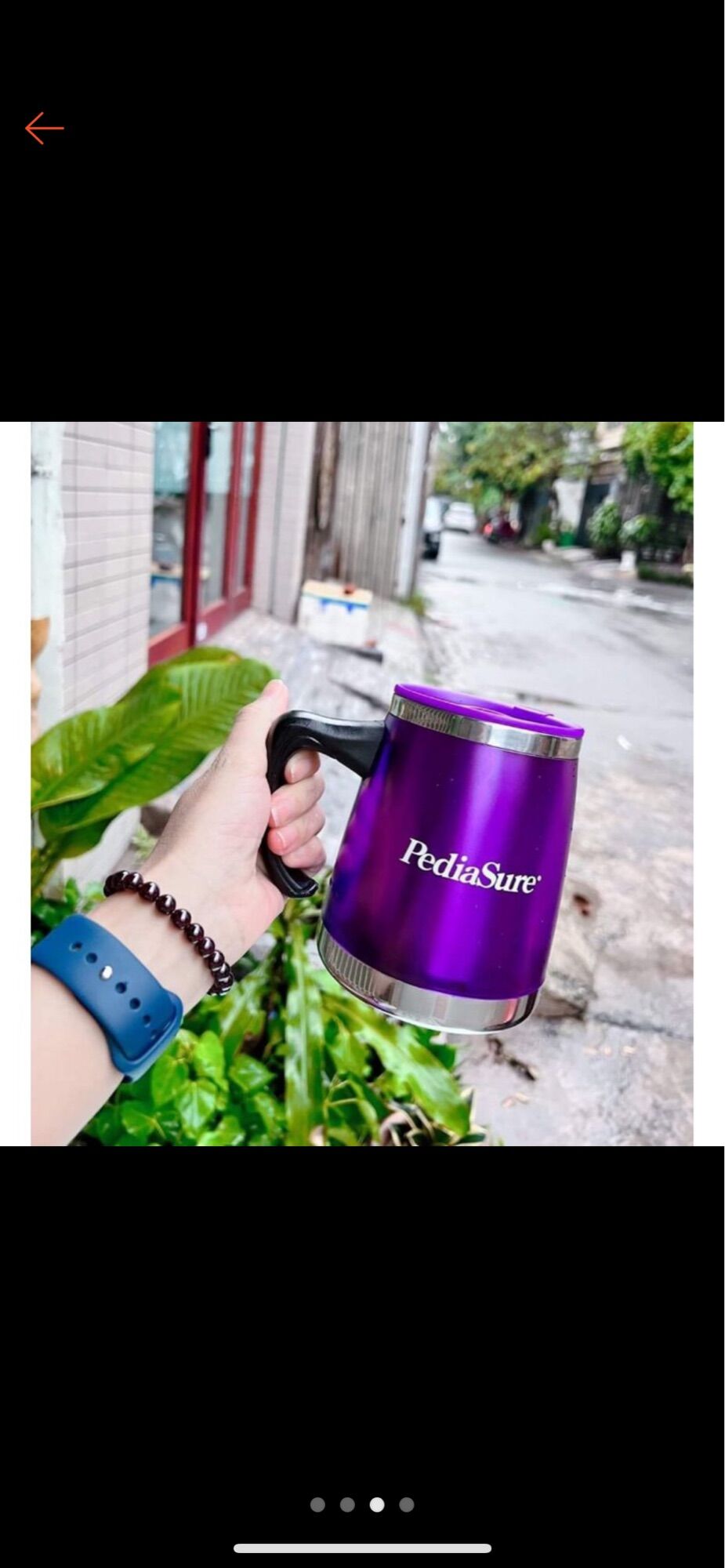 🥃🥃 Ly inox CÁCH NHIỆT - CÓ QUAI CẦM