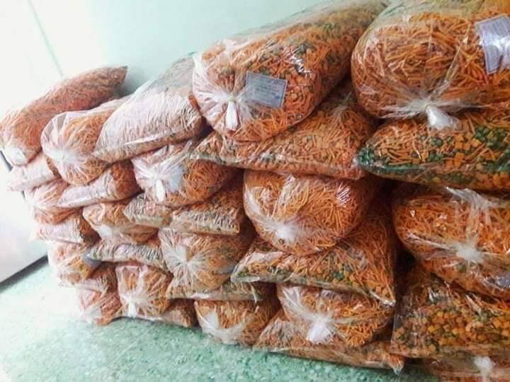 Bim bim que đậu hà lan (túi zip bạc 100gr)