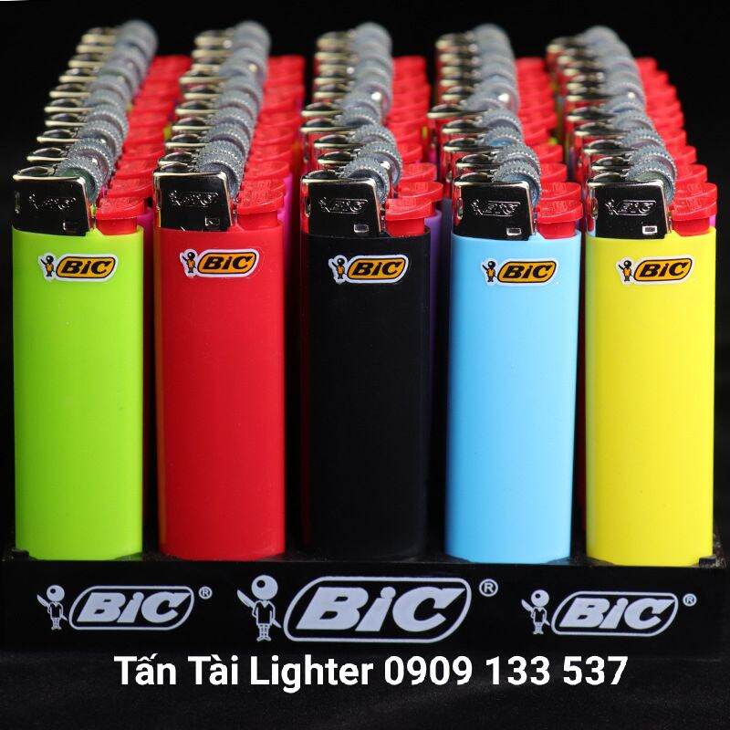 (Hàng Chính Hãng)Bic Pháp bic j3 50cái. phụ kiện quẹt bic size trung