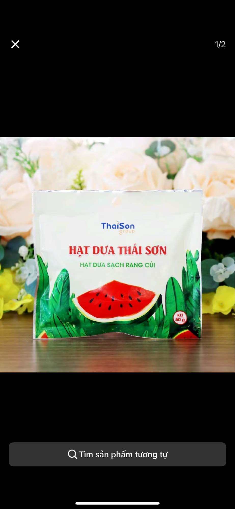 Hạt dưa thái sơn gói 50gram