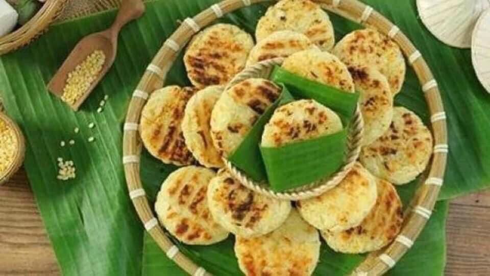 Gói 10 cái Bánh sắn cốt dừa vị Sầu Riêng (giao nhanh)
