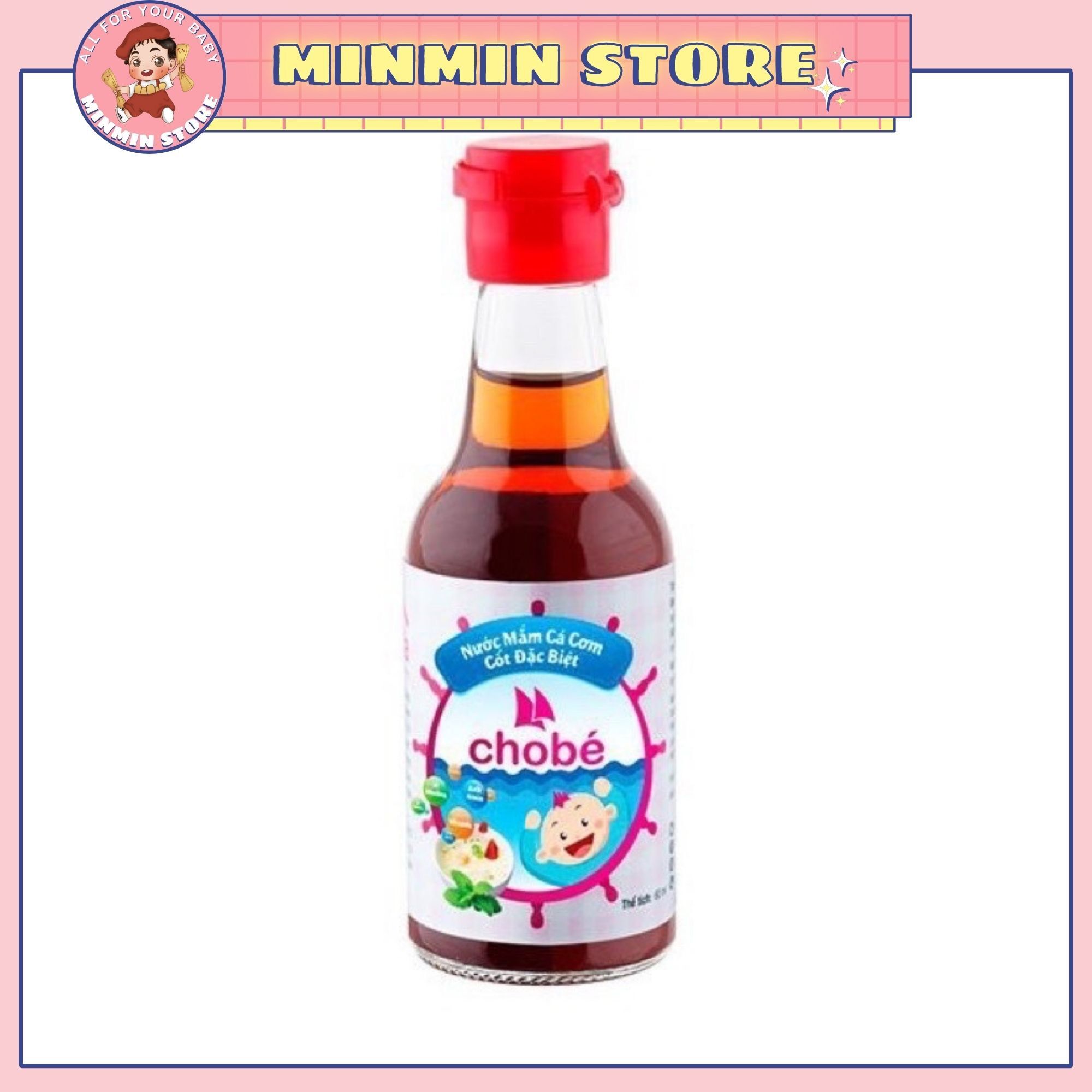 Nước mắm lê gia 60ml cho bé