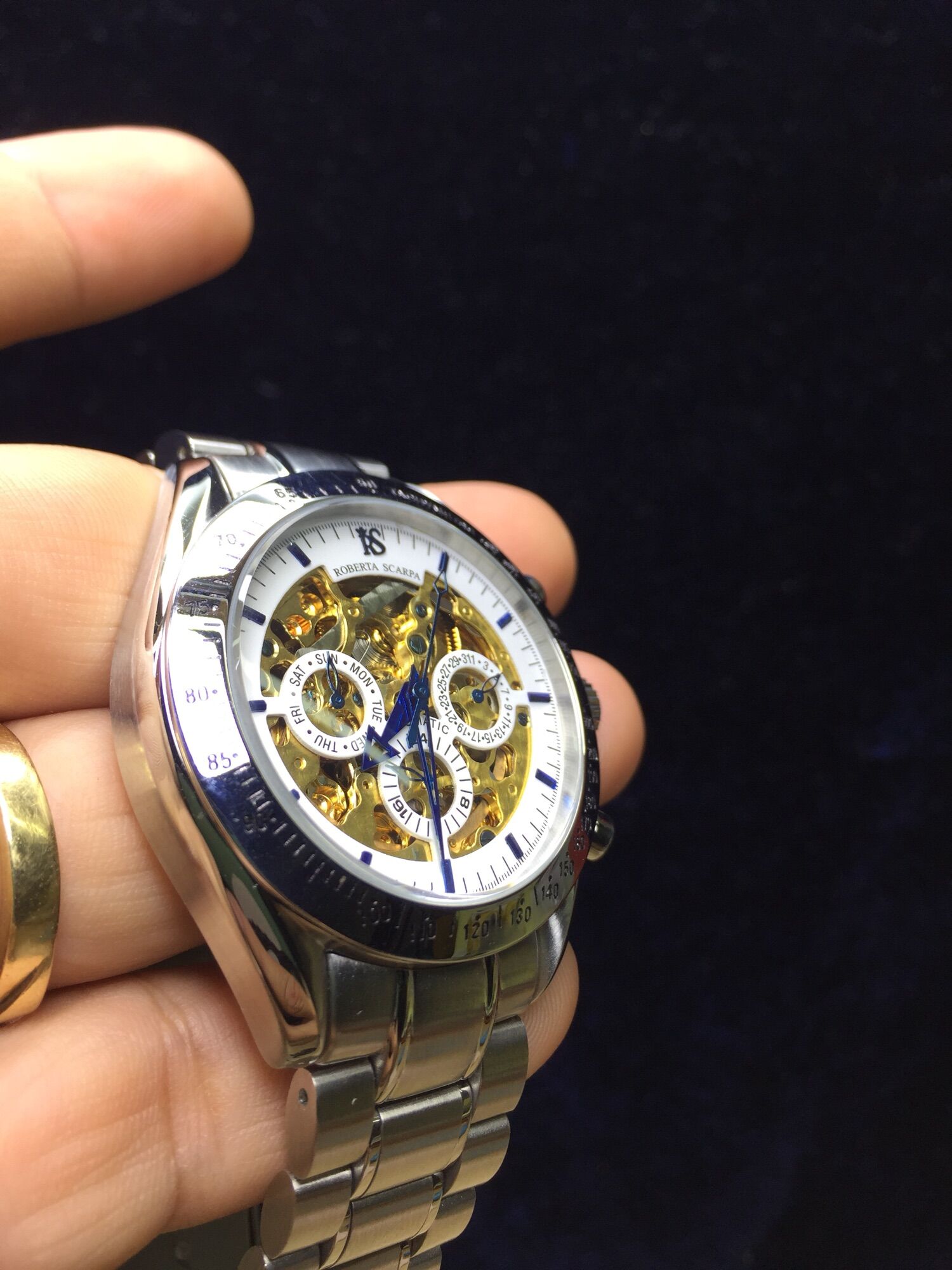 🔊Đồng hồ Si Nam Cơ Automatic hiệu Roberta Scarpa (Ý)
