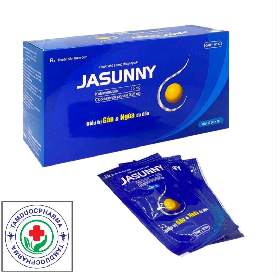Dầu gội Jasunny hộp 50 gói ×5ml