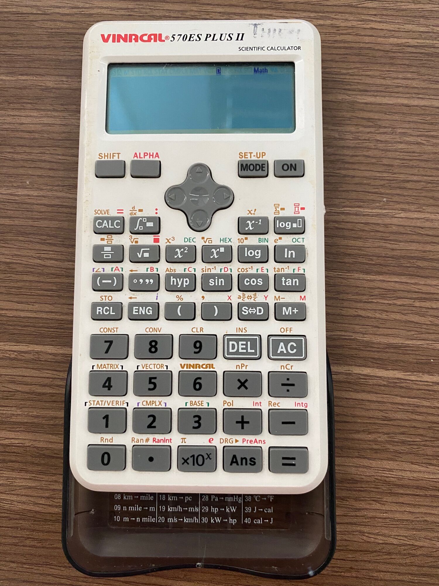 Máy tính Vinacal 570es plus II chính hãng (2nd hand)