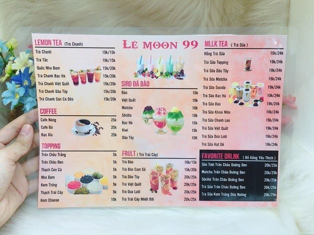 MENU GIẤY ÉP PLASTIC IN THEO YÊU CẦU