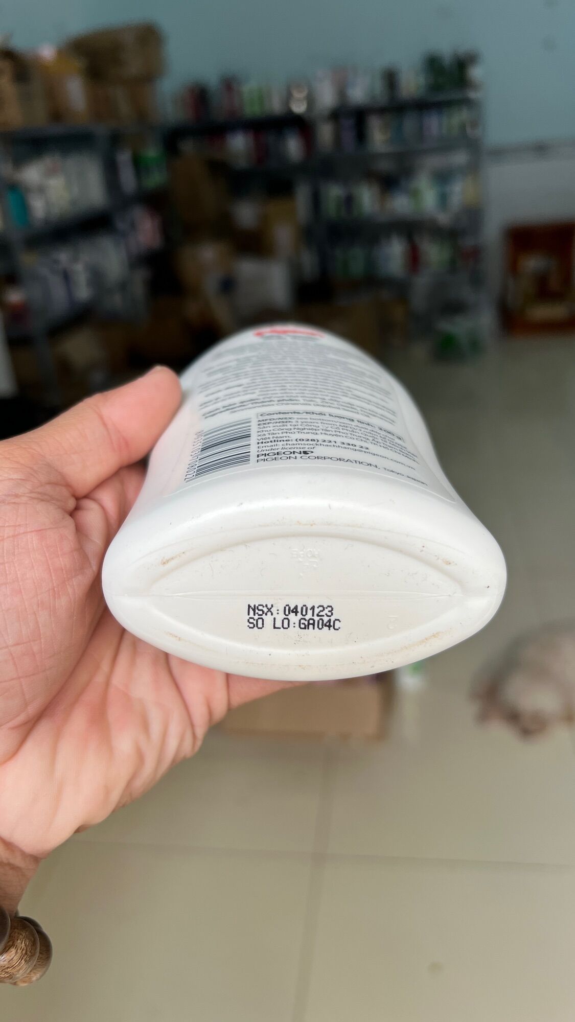Phấn thơm em bé Pigeon 200g