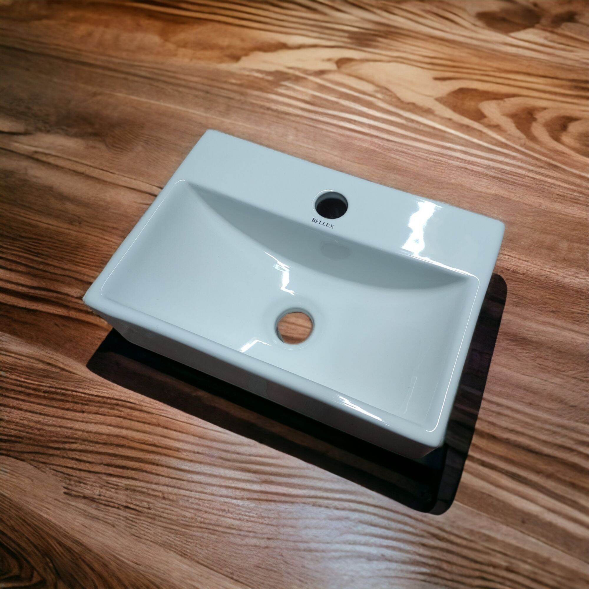 Chậu lavabo treo tường mini 36x25cm