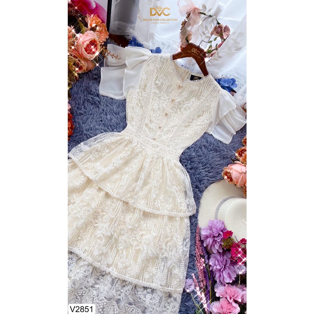 Váy ren sang chảnh cho ce