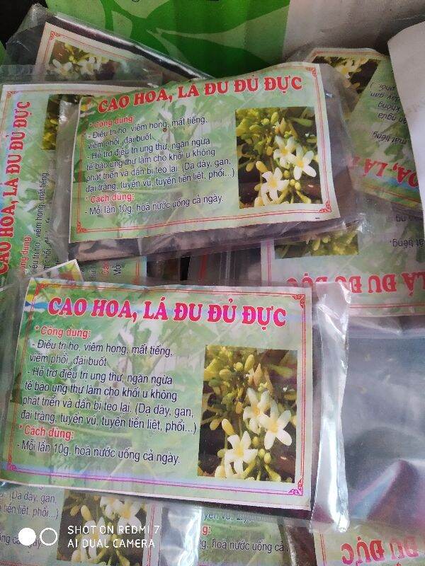 Cao hoa lá đu đủ đực