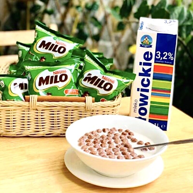 Snack ngũ cốc NESTLE MILO ăn sáng Thái Lan