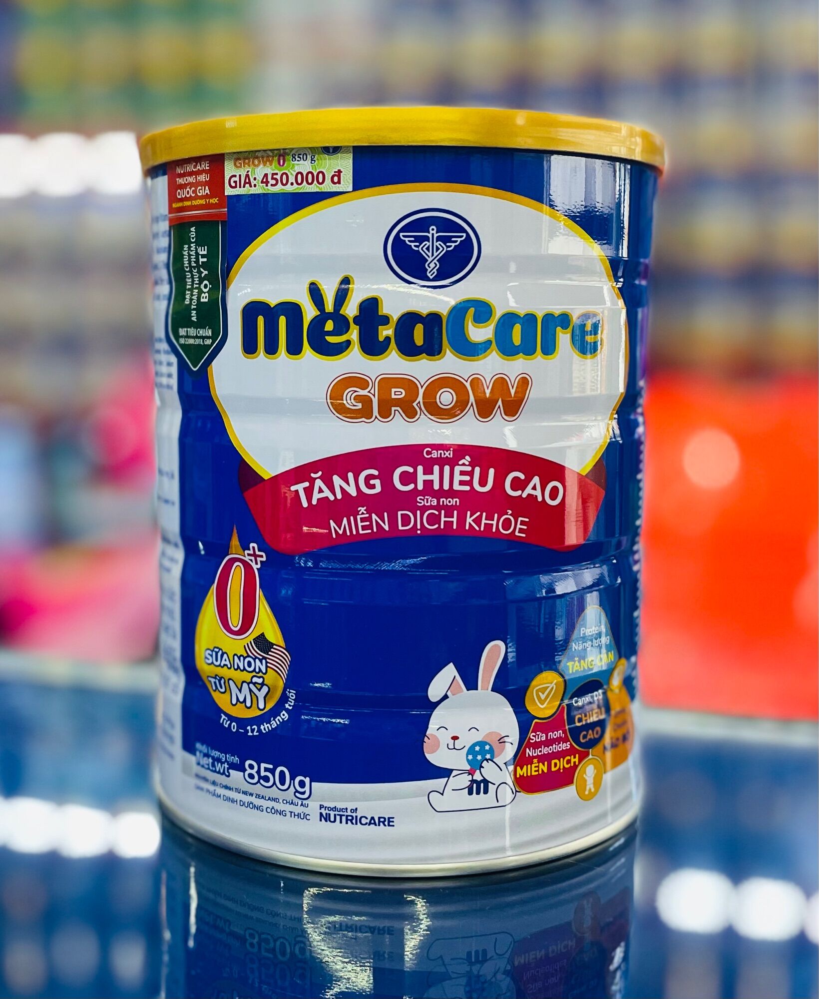 Sữa Bột Nutricare Metacare Grow 0+