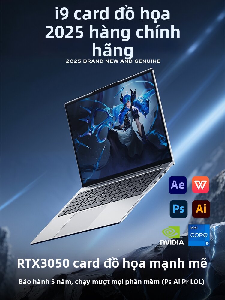 IBIP | Intel Core i9 Thin Laptop 6G Dedicated Graphics