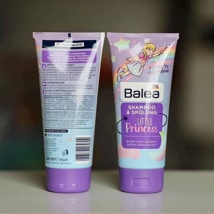 |𝐇𝐀̀𝐍𝐆 𝐀𝐈𝐑| Dầu gội xả Balea dành cho bé gái 200ml hàng Đức • 𝑷𝒆𝒓𝒇𝒕𝒆𝒆 𝑺𝒕𝒐𝒓𝒆