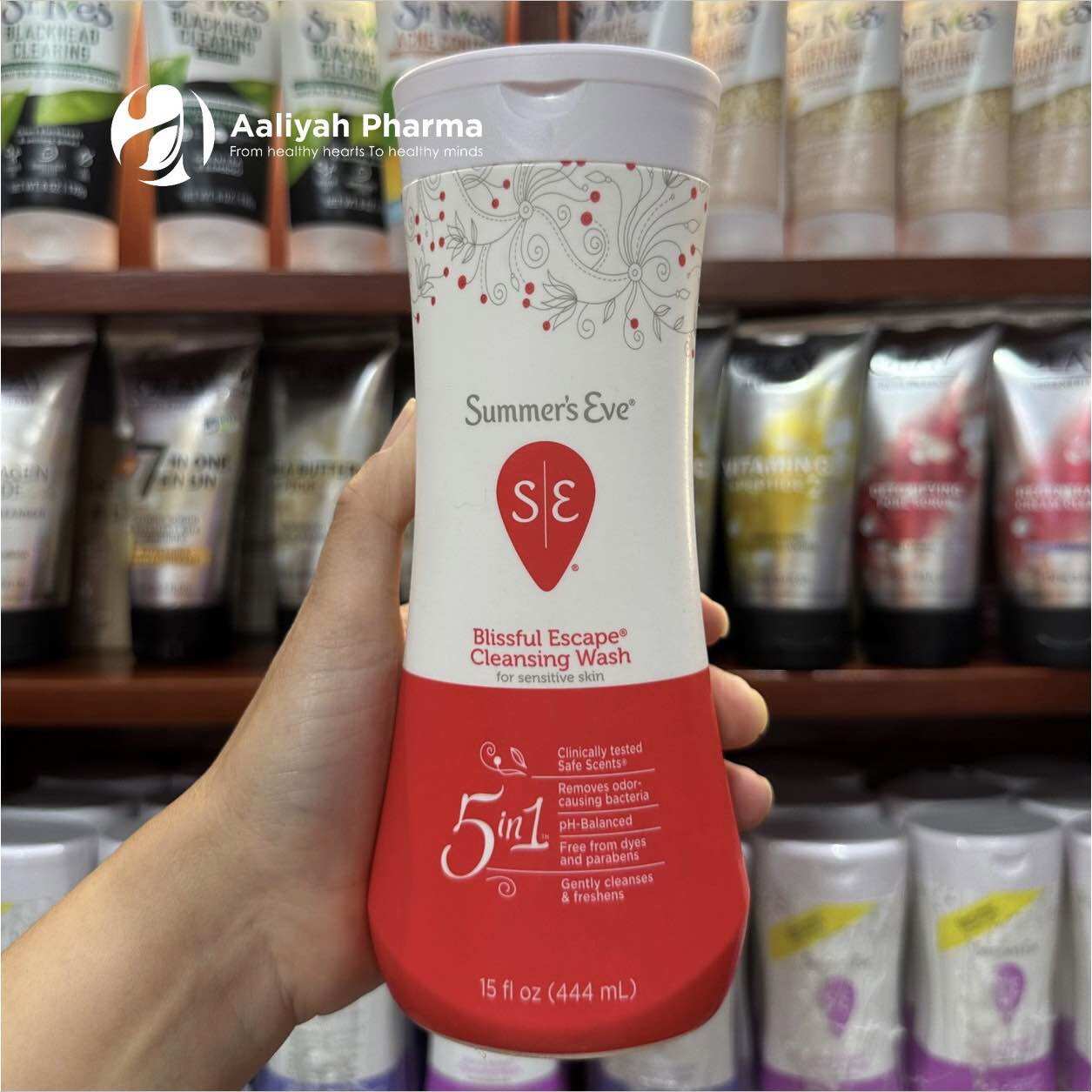 Dung Dịch Vệ Sinh Phụ Nữ Summer’s Eve 444ml Mỹ