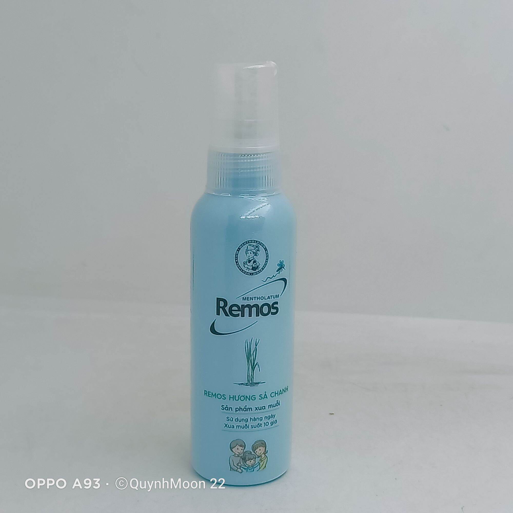Xịt chống muỗi Remos sả chanh lọ 60ml