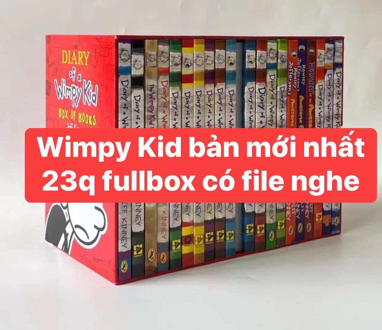 Bộ nhập tiếng anh - diary of a wimpy kid - nhật ký chú bé nhút nhát