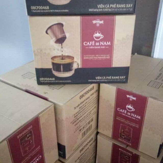 [1BNEW2023][1/2 Thùng 240 viên] Cafe viên nén nespersso Cafe Denam