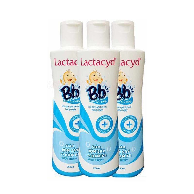 Tắm rôm sảy lactacyd bb 250ml