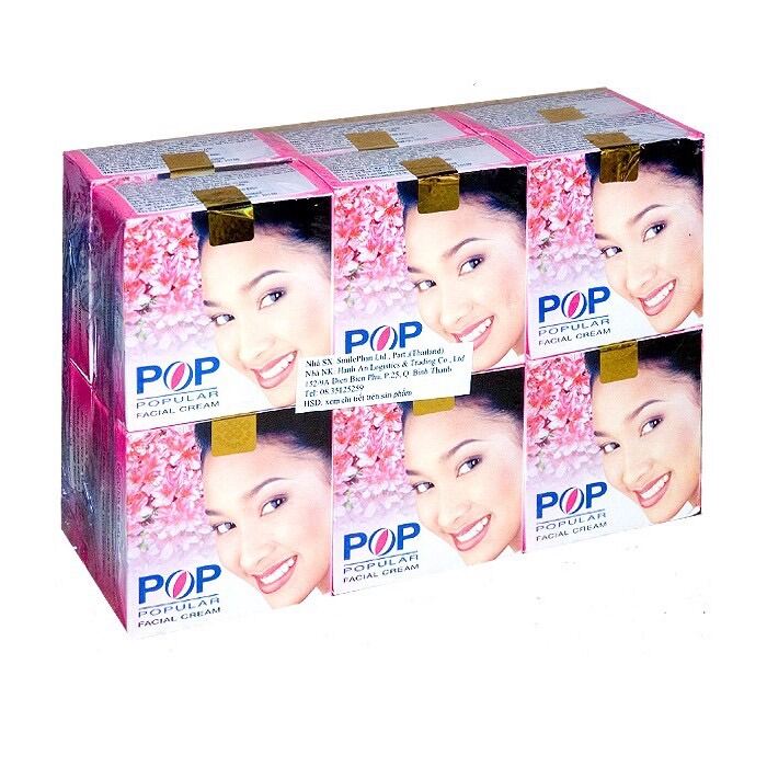 LỐ 12 HỘP KEM POP THÁI LAN