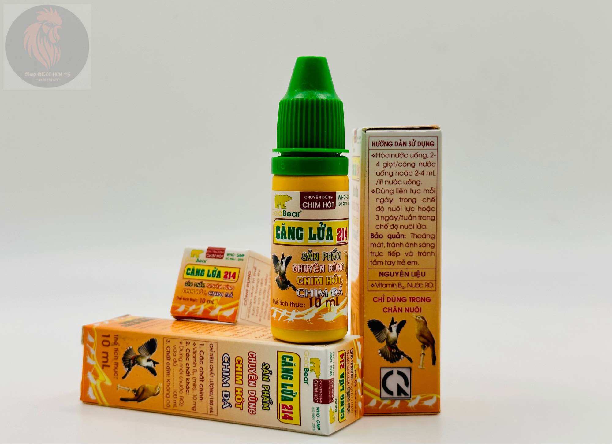 CĂNG LỬA 214 10ml (Căng Lửa, Tăng nước Máu)