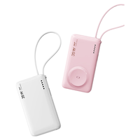 WP | Pin Sạc Dự Phòng 3-trong-1 Gọn Nhỏ có Dây Cắm Trong 35W