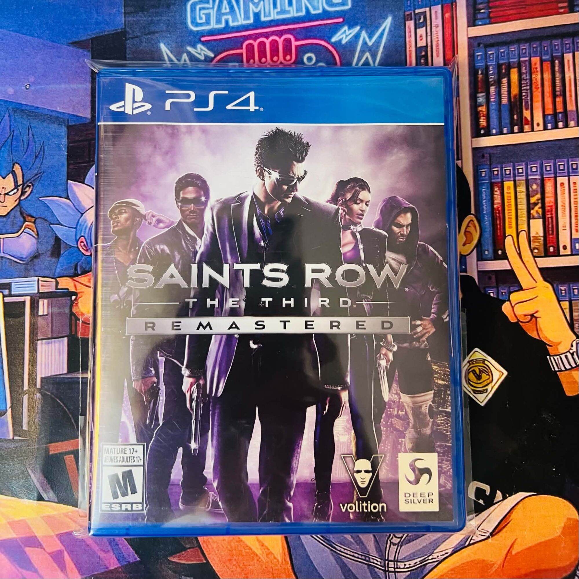 Đĩa Game PS4 : Saints Row The Third Remastered