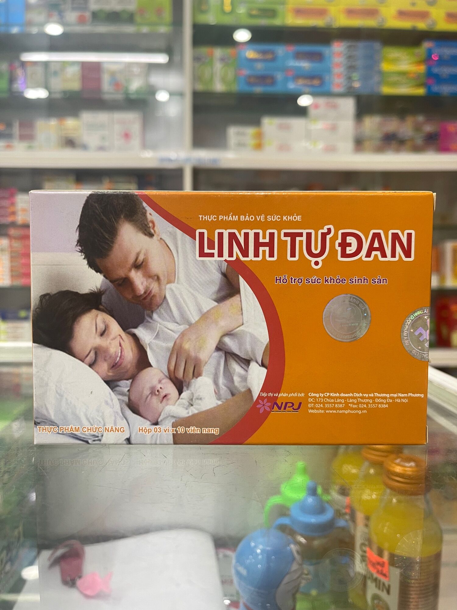 Linh tự đan - hỗ trợ sức khoẻ sinh sản - 30 viên