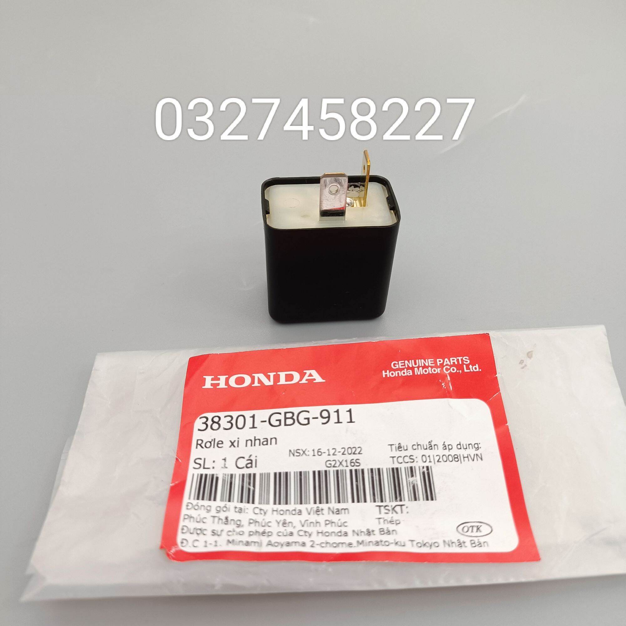 Cục Rơ le chớp đèn xi nhan DREAM, WAVE, FUTURE... zin Honda