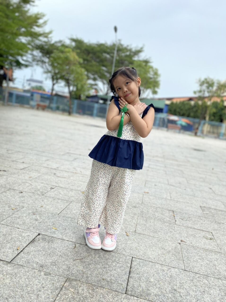 áo liền quần bee bee kids D010 cute