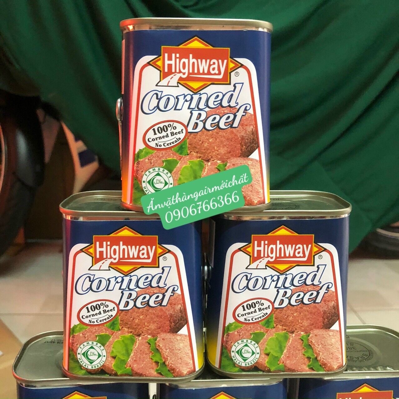 [New Date 01/2030]Thịt Bò Hầm Highway Corned Beef Hộp 340 gram