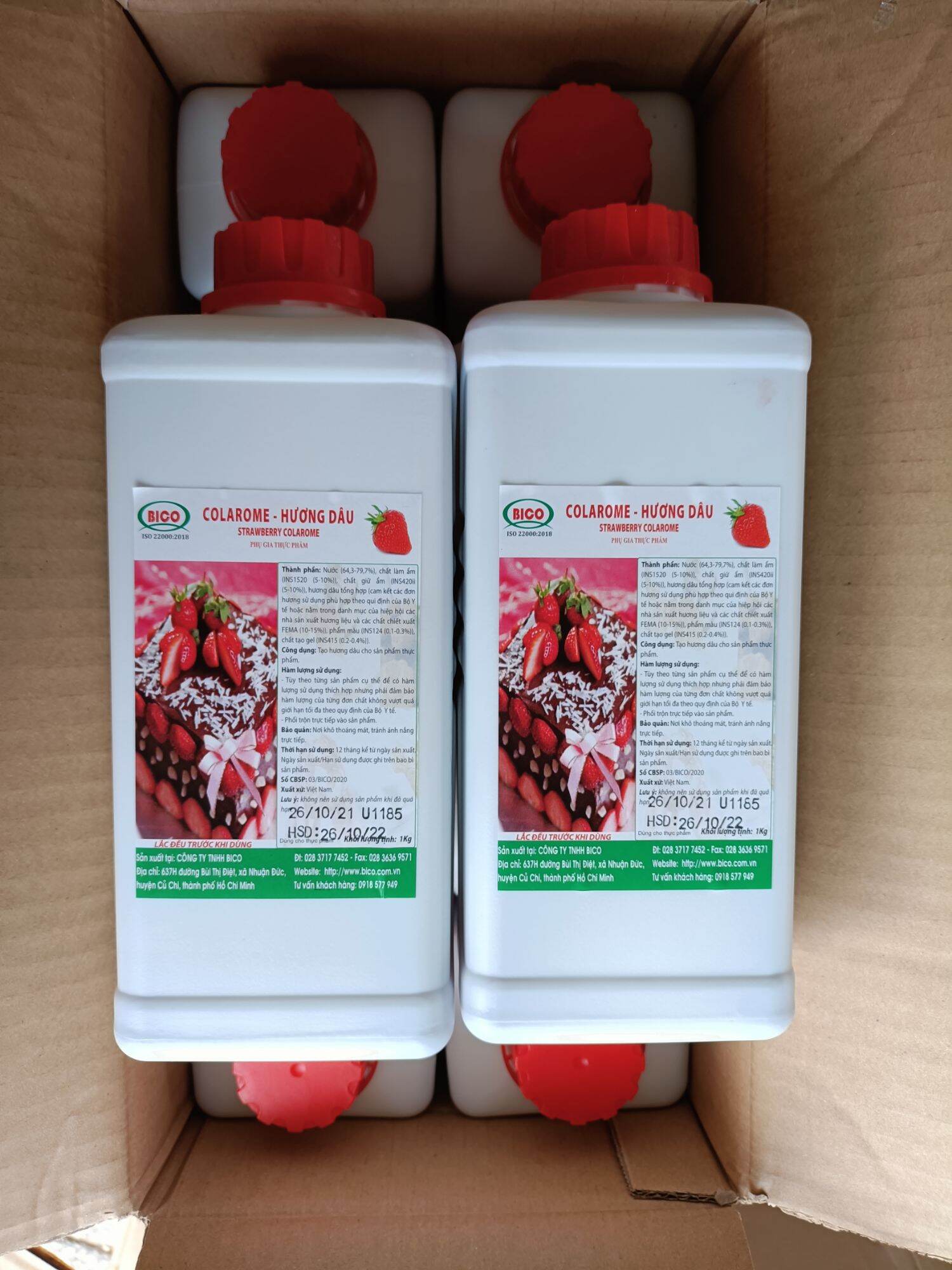 HƯƠNG KHOAI MÔN BICO (CHAI 1KG)