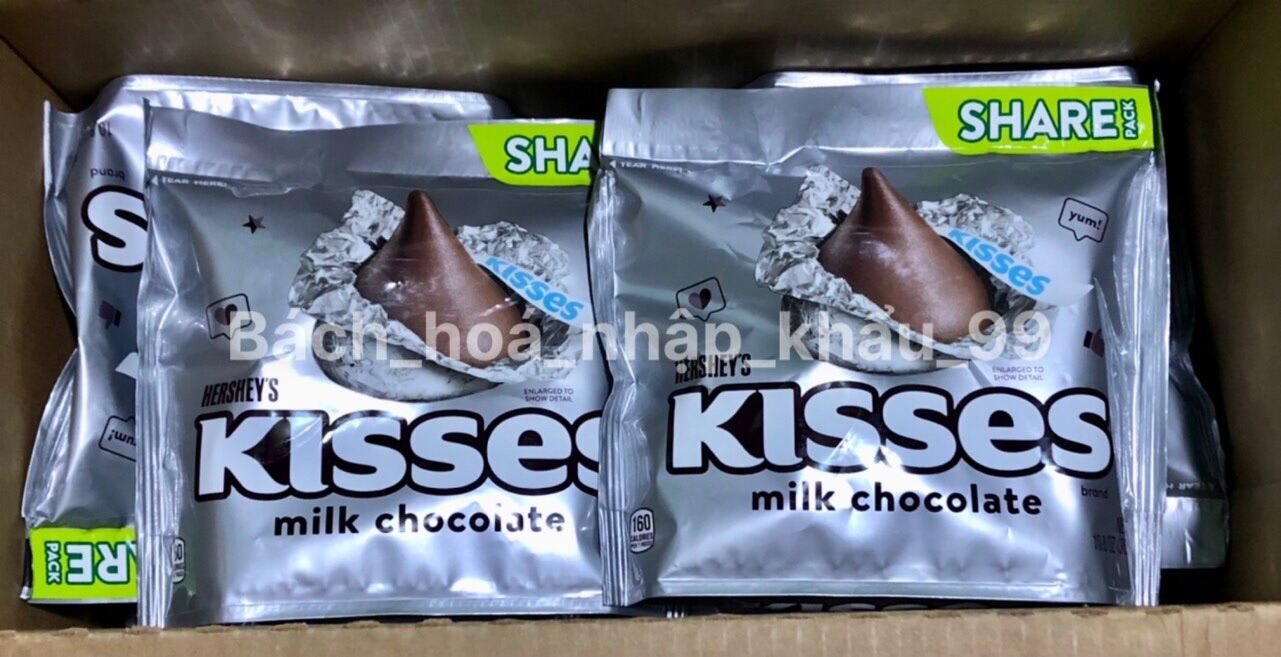 Chocolate Hershey s Kisses Milk 306gr