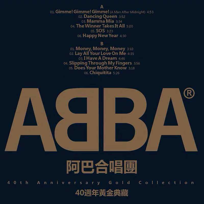 Đĩa Than ABBA (Happy New Year)