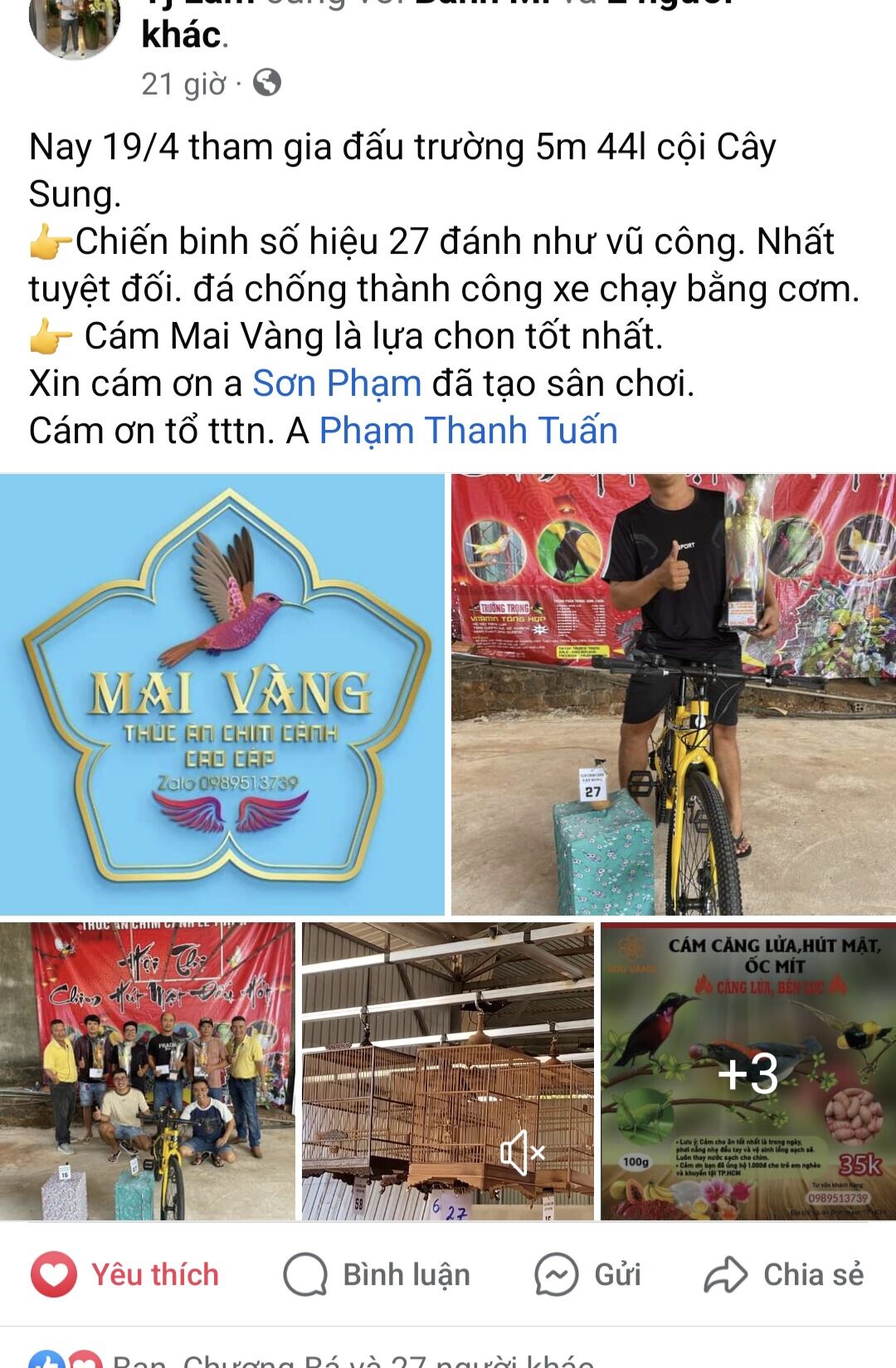 combo 5goi cám căng lửa hút mật và óc mít