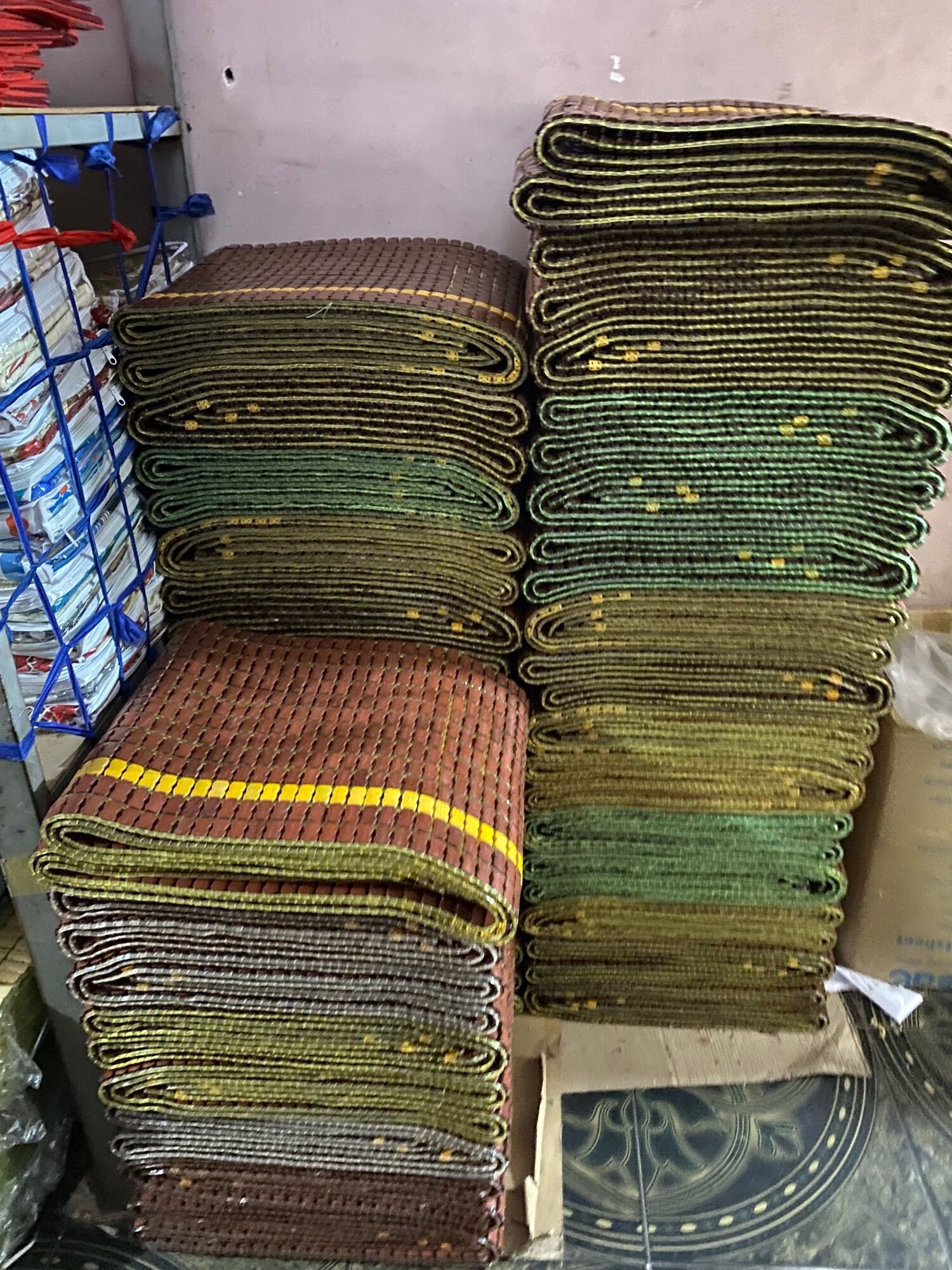 Chiếu trúc đủ kích thước từ 1m đến 1m8 chiếu tre gỗ