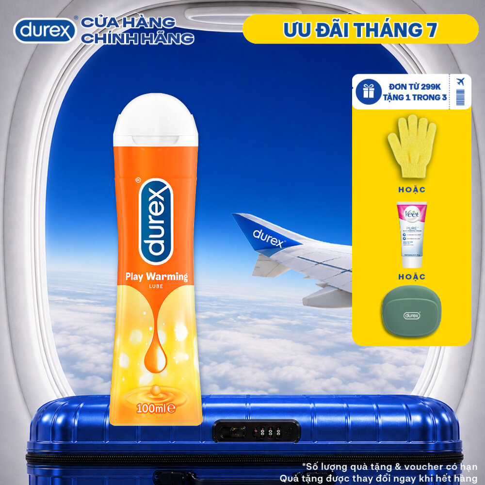 Gel bôi trơn Durex Play Warming có chất làm ấm 100ml/chai