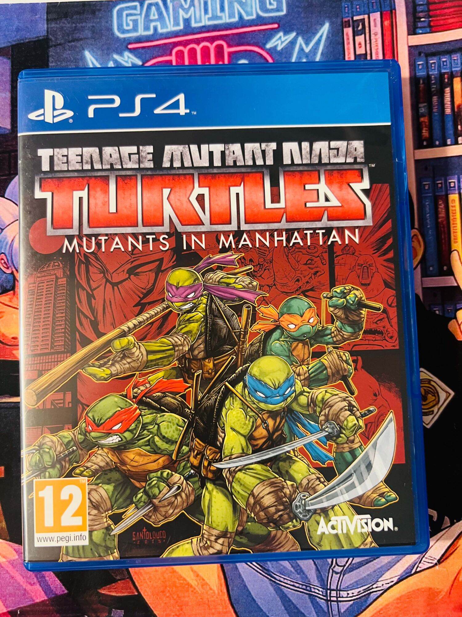 Đĩa Game PS4 :Teenage Mutant Ninja Turtles Mutants in Manhattan