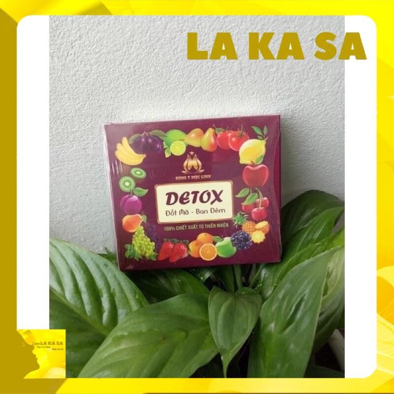 5 VIÊN DETOX SLIM THẢI MỠ BAN ĐÊM