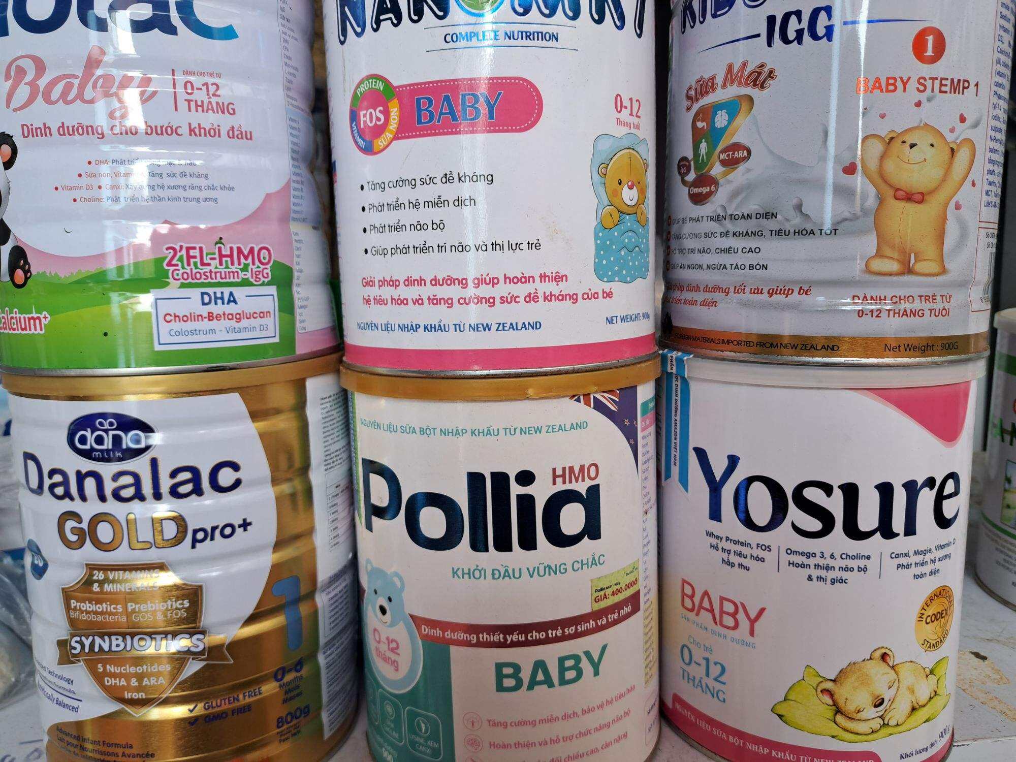 Sữa sơ sinh cho bé  0-12 tháng