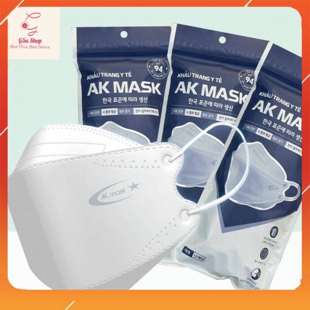50 cái khẩu trang kf94 AK Mask - hàng chuẩn loại 1