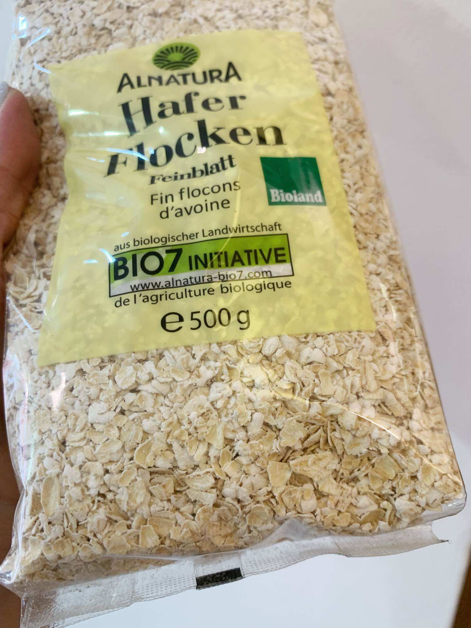 Yến mạch Hafer Flocken Đức/500g
