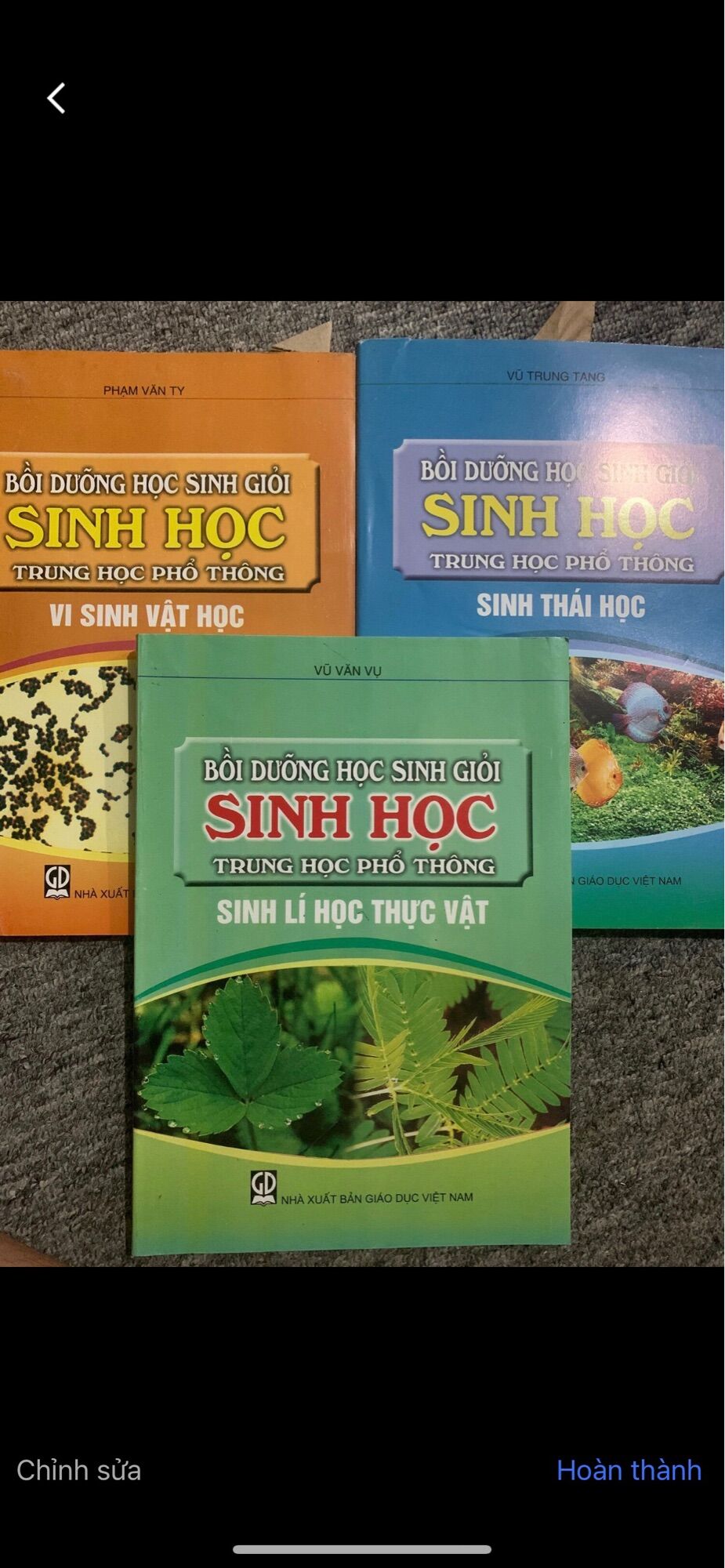 combo bd học sinh giỏi sinh học 10-11-12