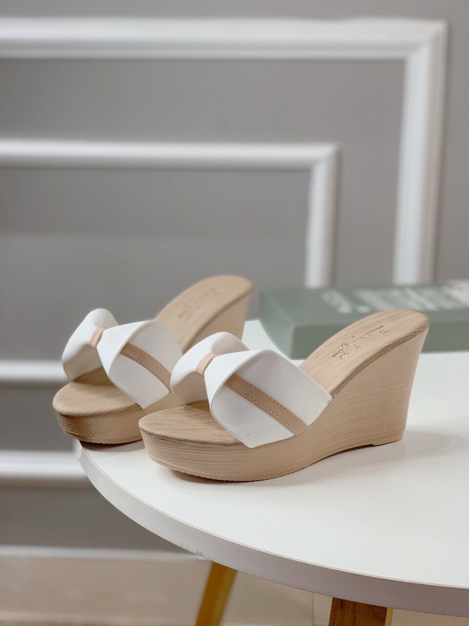 ❄️♥️HÀNG CÓ SẴN ♥️❄️XUỒNG NƠ GẤP CAO 9cm