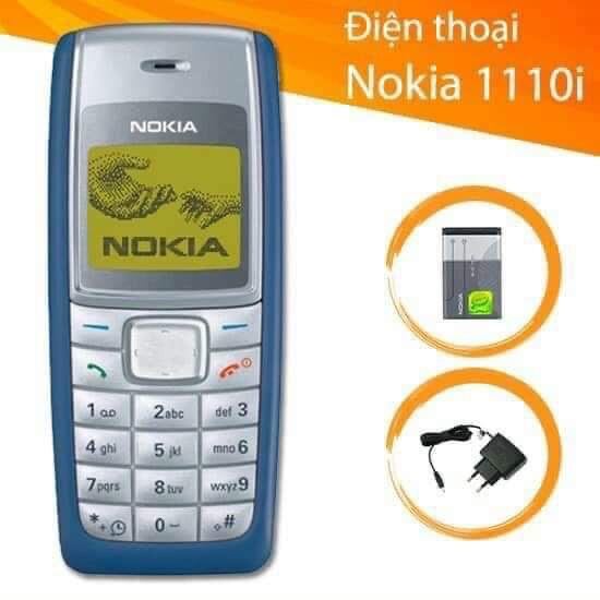Nokia 1110i chính hãng, pull hộp, bảo hành 12tháng