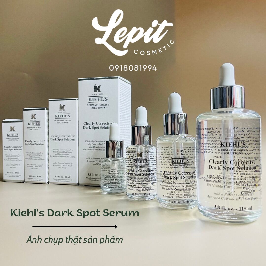 [Lepit Cosmetic] Serum trắng da Kiehls Clearly Corrective Dark Spot - Serum Dark Spot Kiehls