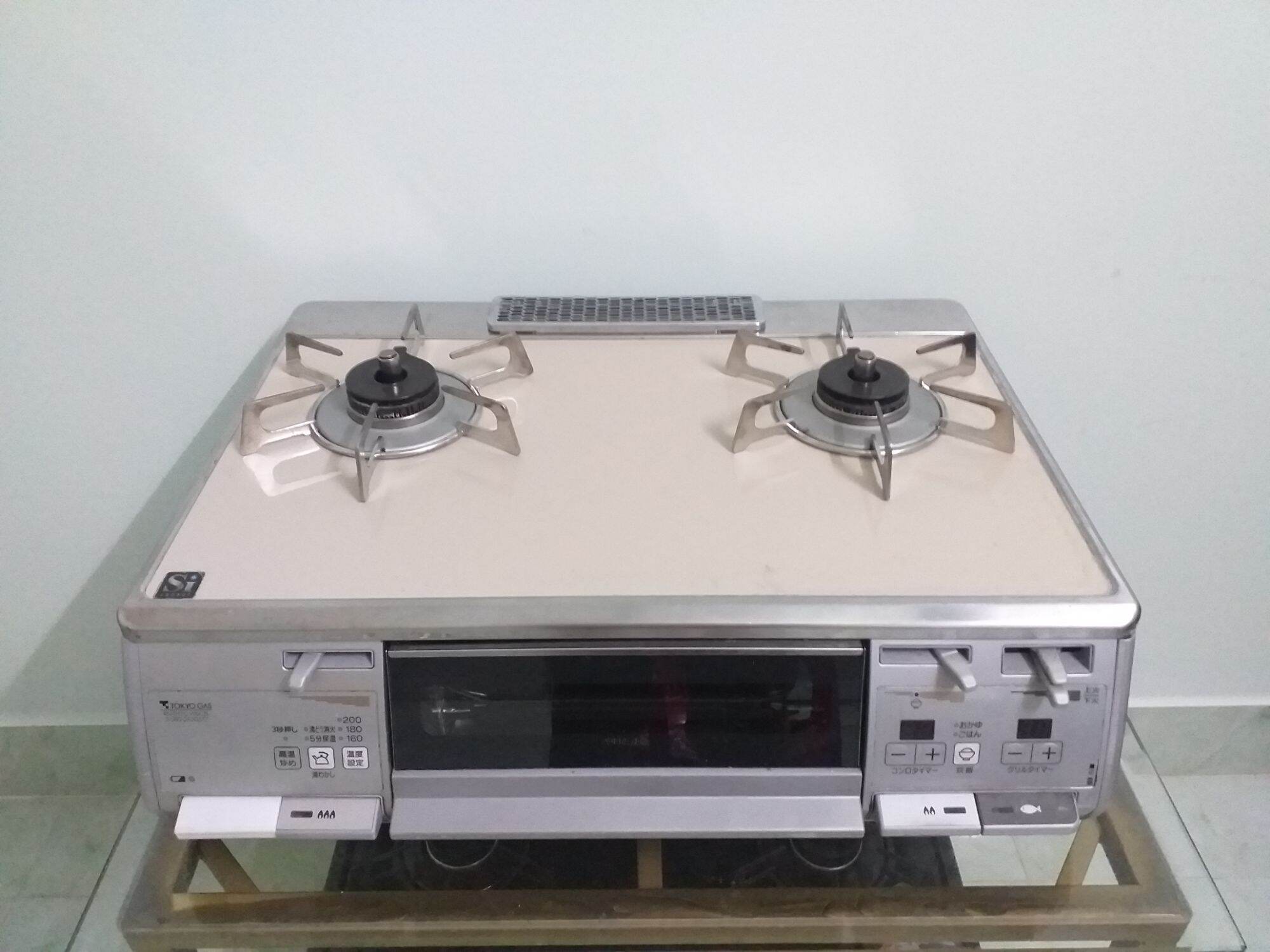 Bếp ga rinnai vip full chức năng hẹn giờ tắt, full inox xuất xứ nội địa nhật bản